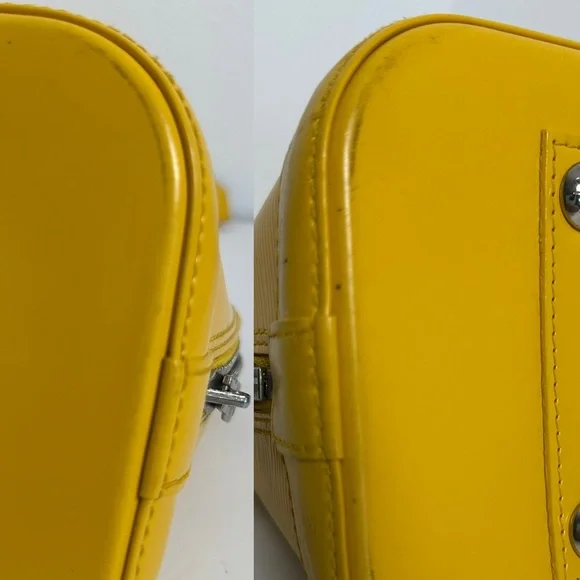 💯Authentic Louis Vuitton Alma Epi Leather – Yellow🍀 - Picture 6 of 15